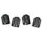 Slime Slime Plastic Tire Valve Caps Black, PK4 22049 - alternate 2